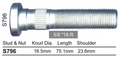 Ford Wheel Stud F-250 2WD / F250 2WD Dana Diff / F350 2WD