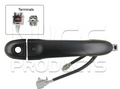 Front Right Outer Door Handle for Nissan Micra K13 (10/10 - 12/17)