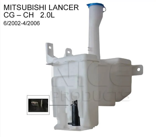 Washer Reservoir with Pump for Mitsubishi Lancer CG-CH-CS (06/02 - 04/06)