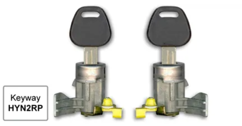 Door Lock Set Left & Right for Hyundai Excel X3 4 Door Automatic (11/89 – 10/94)