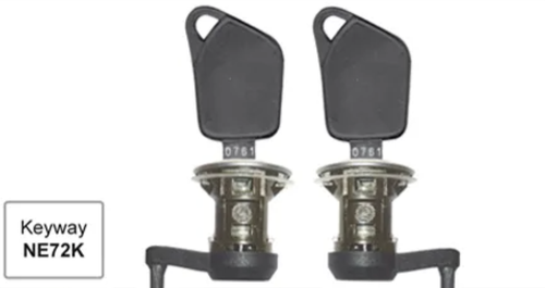 Door Lock Set Left & Right for Peugeot 206 Convertible (04/94 – 05/97)