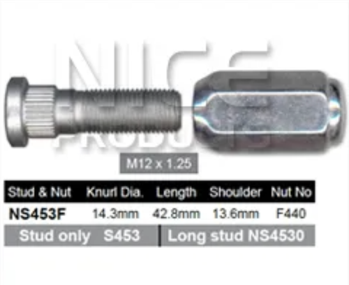 4x Nissan Wheel Nut 350Z All