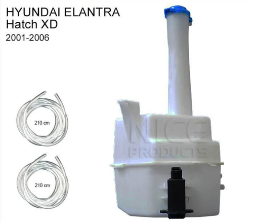 Washer Reservoir with Pump for Hyundai Elantra XD Hatch (2001 - 2006)