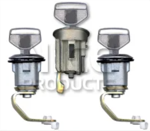 Ignition Barrel & Door Lock Set for Toyota Landcruiser HJ47 (08/80 –  1982)