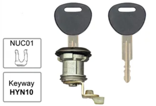 Boot/Tailgate Lock for Hyundai Excel X3 3-5 Door w/o Air Bag Manual (10/94 – ...