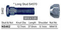 Mazda Wheel Stud & Nut Set Capella 1300 / Capella