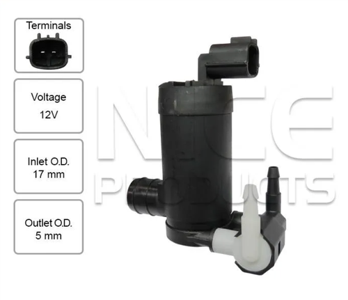 Front Windscreen Washer Pump for Holden Colorado 7 RG (11/12 – 2021)