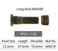 GMH Wheel Stud & Nut Set Barina MF-MH