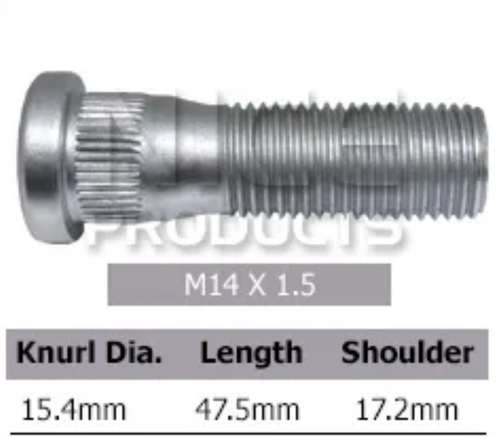 Range Rover Wheel Stud Freelander 2