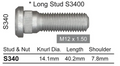 Daihatsu Wheel Stud Applause A101 / Applause A102 / Charade G10 & More