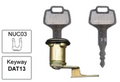 Boot/Tailgate Lock for Nissan Gazelle (01/84 – 11/88)