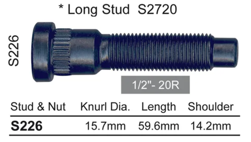 Ford Wheel Stud EF Gli / EF Futura / EF XR6 - XR8 / EF Fairmont & Ghia & More