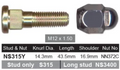 4x Infiniti Wheel Nut Micra K14