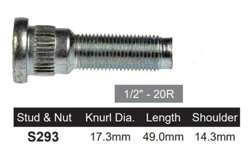 Dodge Wheel Stud Nitro KA