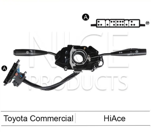 Combination Switch for Toyota HiAce RZH102R-RZH125R (08/89 - 01/06)