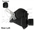 Rear Left Door Lock Actuator for Toyota RAV4 ACA20R-21R-22R-23R (07/00 - 01/06)