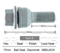 4x Audi Wheel Stud S8 D4 D5 / SQ8