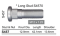 GMH Wheel Stud Astra LD / Vectra LD