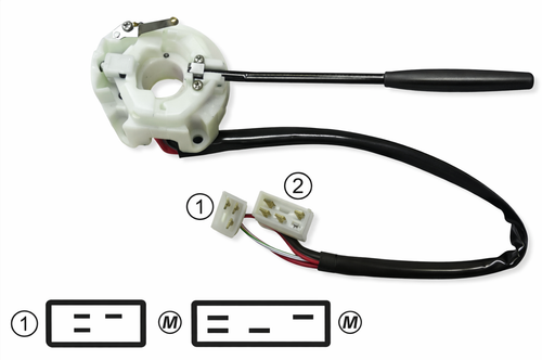 Combination Switch for Toyota HiLux RN25-27 (08/74 - 11/75)