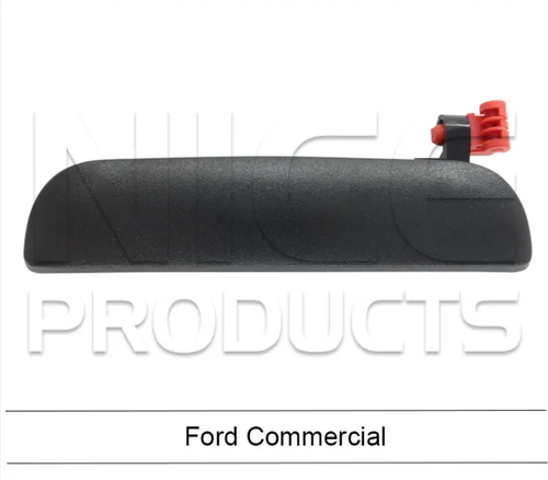 Rear Left Outer Door Handle Black for Ford Courier PE-PG-PH (02/99 - 12/06)