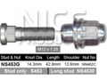 4x Nissan Wheel Nut 370Z