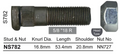 Ford Wheel Stud & Nut Set F-250 2WD / F350 2WD