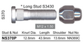 Hyundai Wheel Stud & Nut Set Tucson Alloy Wheels / Sonata Alloy Wheels & More