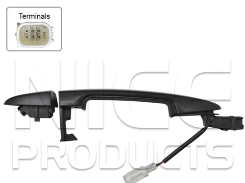 Front Left Outer Door Handle With Smart Entry for Mazda Mazda 3 (01/14 - 02/19)