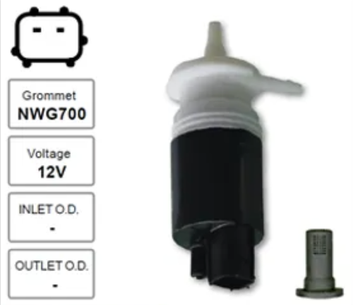 Front Windscreen Washer Pump for Chrysler Voyager (06/01 – 11/04)