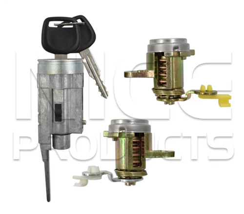 Ignition Barrel & Door Lock Set for Toyota Landcruiser 80 Series (10/89 – 02/98)