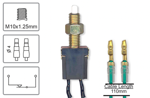 Brake Light Switch for Daihatsu Delta KB10-12 (01/76 - 08/79)