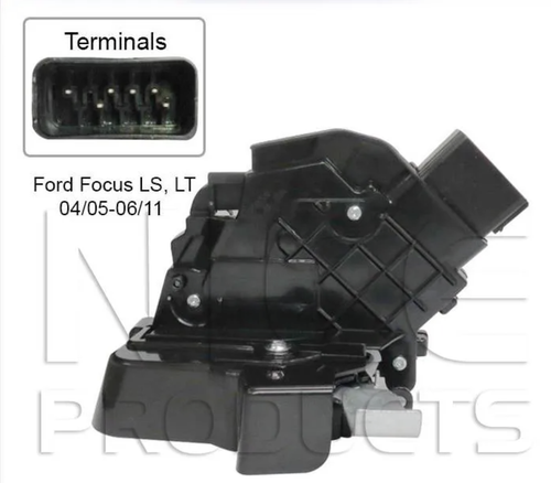 Rear Right Door Lock Actuator for Ford Focus LS-LT (04/05 - 06/11)