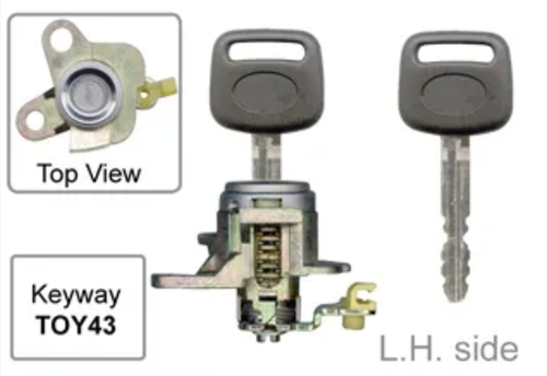 Left Door Lock for Toyota MR2 SW20R (10/89 – 10/99)