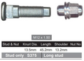 4x Jaguar Wheel Nut S Type / XF