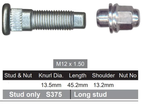 4x Jaguar Wheel Nut S Type / XF