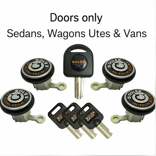 Solex Anti-Theft Door Locks (4 Lock Set) for Mitsubishi L300 SC-SD (1983 – 1986)