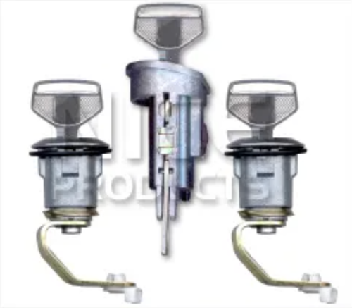 Ignition Barrel & Door Lock Set for Toyota Landcruiser HJ47 (10/82 – 10/84)