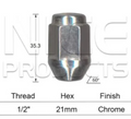 4x Jeep Wheel Nut KJ / Commander