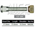 Jeep Wheel Stud & Nut Set Wrangler JK / WH-WK / KK