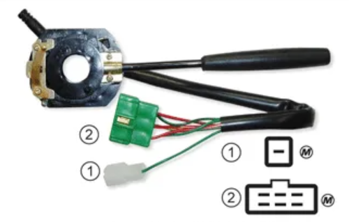 Combination Switch for Daihatsu Rocky F50 (02/75 - 1977)