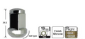 4x Honda Wheel Nut ALL Alloy Wheels / KA Alloy Wheels / RA Alloy Wheels & More