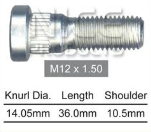 Chrysler Wheel Stud PT Cruiser / Neon PL2000