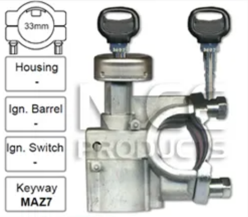 Ignition Lock Barrel for Mazda E Series (02/84 – 02/88)