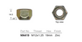 4x Honda Wheel Nut EB ALL