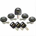 Solex Anti-Theft Door Locks (4 Lock Set) for Ford Econovan (02/84 – 07/99)