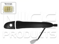 Front Right Outer Door Handle With Smart Entry for Mazda Mazda 3 (11/09 - 01/14)
