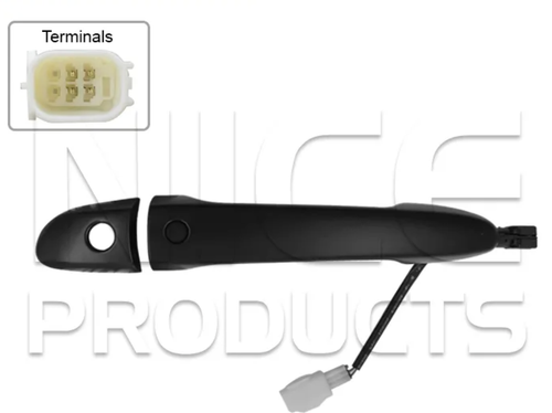 Front Right Outer Door Handle With Smart Entry for Mazda Mazda 3 (11/09 - 01/14)