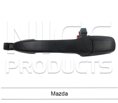 Rear Left Outer Door Handle Black for Ford Ranger PJ & PK (01/07 - 08/11)