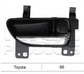 Rear Right Inner Door Handle for Subaru Forester SH (12/07 - 01/13)