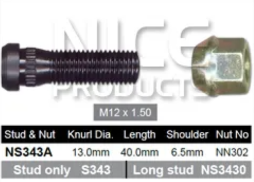 4x Hummer Wheel Nut H3